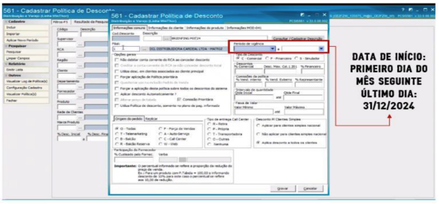 Período de Vigência